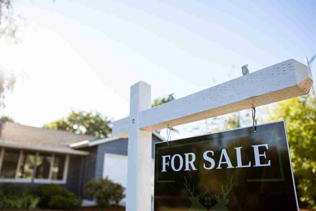 The "For Sale" sign in front of an investment property in Cookeville